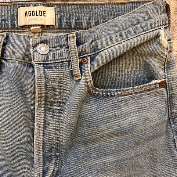 Agolde 90s distressed light wash jeans, 25 - Picture 8 of 11